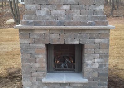 new haven outdoor fireplace