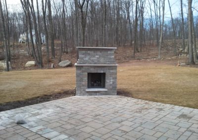 outdoor fireplace new haven